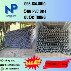 Ống Nhựa D114 Giá Rẻ