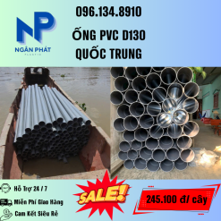 Ống Nhựa D130 Giá Rẻ