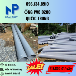 Ống Nhựa D200 Giá Rẻ