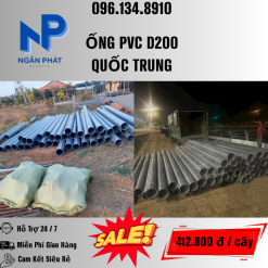 Ống Nhựa D200 Giá Rẻ