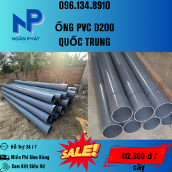 Ống Nhựa D200 Giá Rẻ