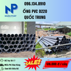 Ống Nhựa D220 Giá Rẻ