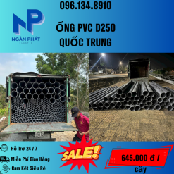 Ống Nhựa D250 Giá Rẻ