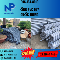 Ống Nhựa D27 Giá Rẻ