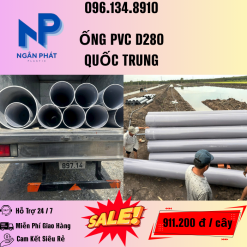 Ống Nhựa D280 Giá Rẻ