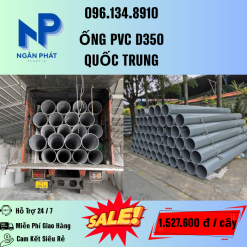 Ống Nhựa D350 Giá Rẻ