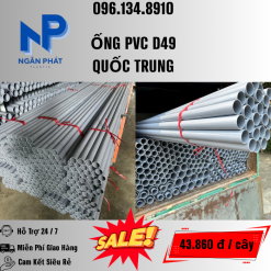 Ống Nhựa D49 Giá Rẻ
