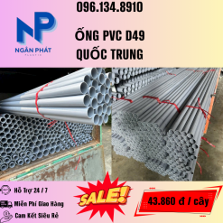 Ống Nhựa D49 Giá Rẻ