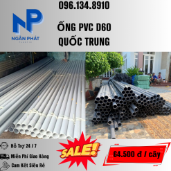Ống Nhựa D60 Giá Rẻ