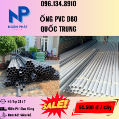 Ống Nhựa D60 Giá Rẻ