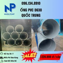 Ống Nhựa D630 Giá Rẻ