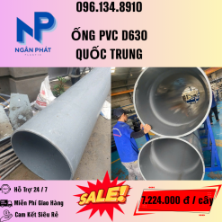 Ống Nhựa D630 Giá Rẻ