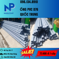 Ống Nhựa D76 Giá Rẻ