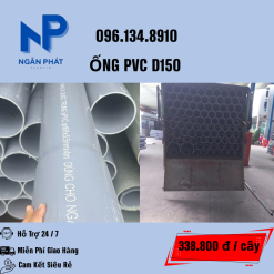 ỐNG NHỰA PVC 150 GIÁ RẺ