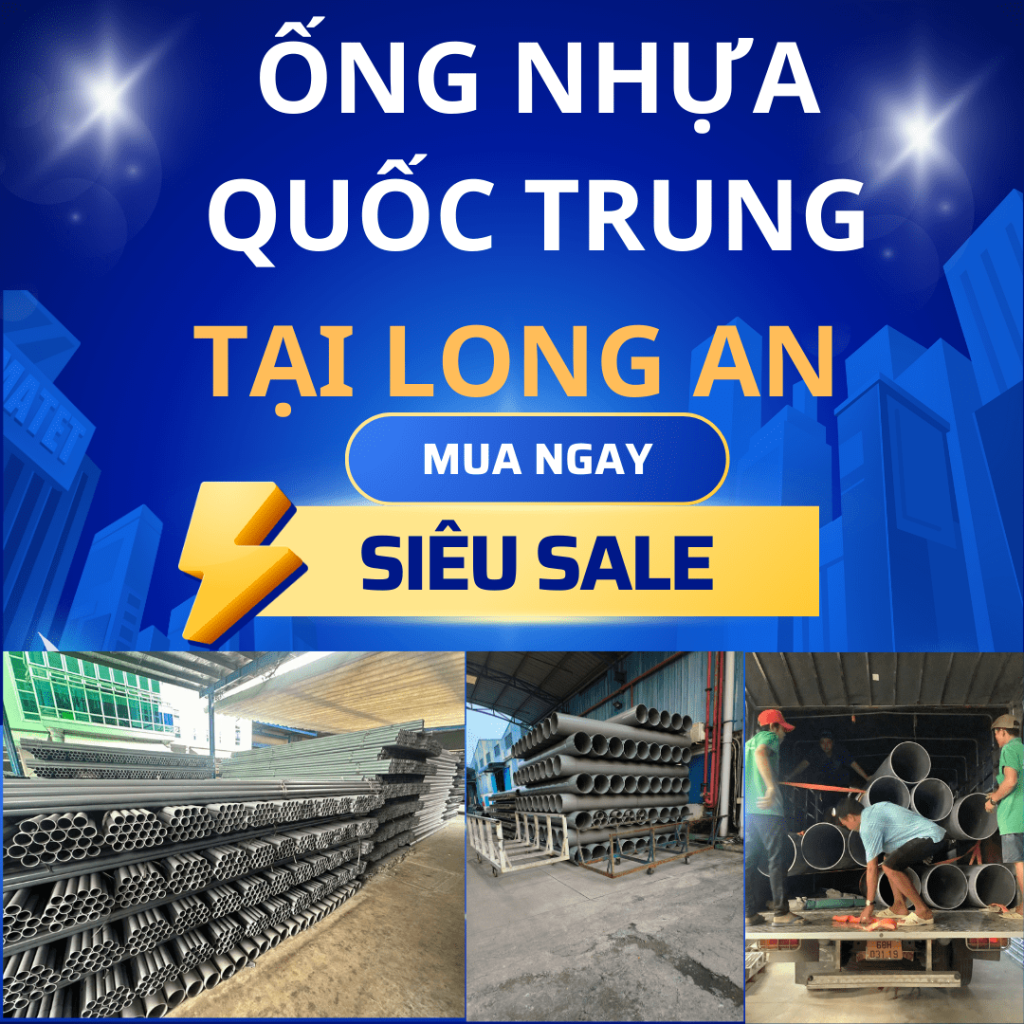 Đại Lý Cấp 1 Nhựa Quốc Trung Tại Long An