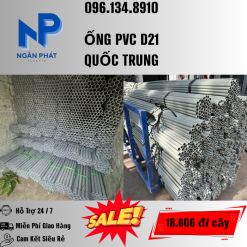 Ống Nhựa D21 Giá Rẻ
